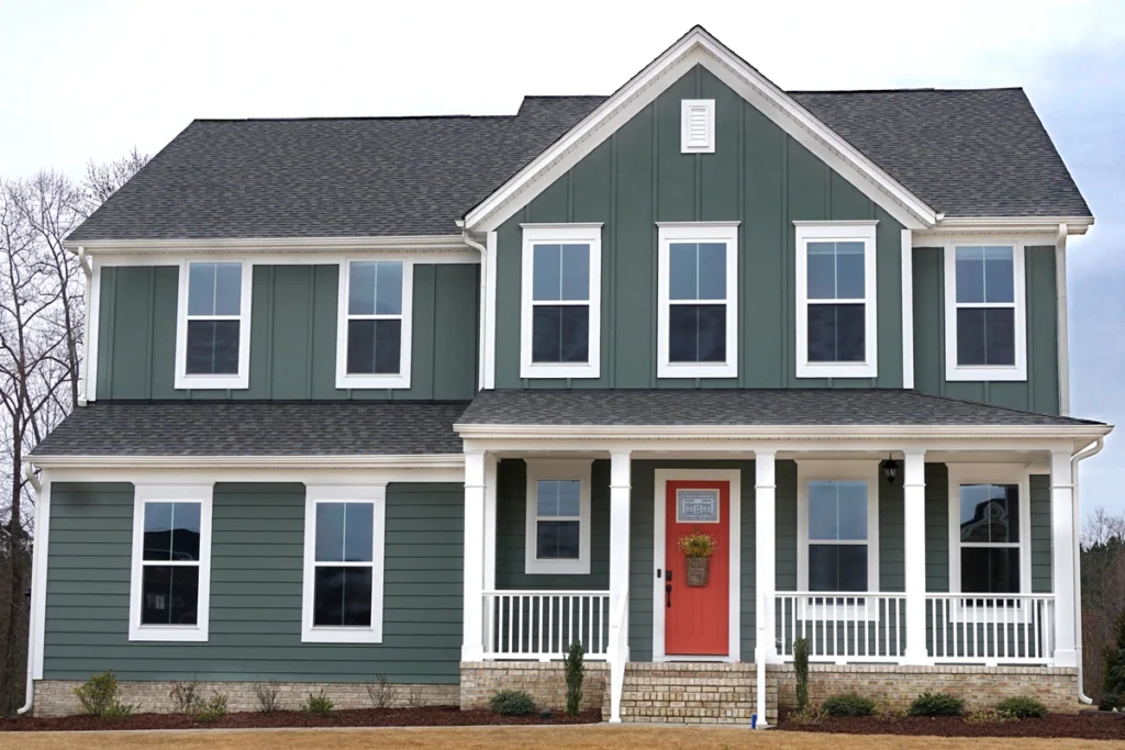 residential house with vertical siding onalaska
