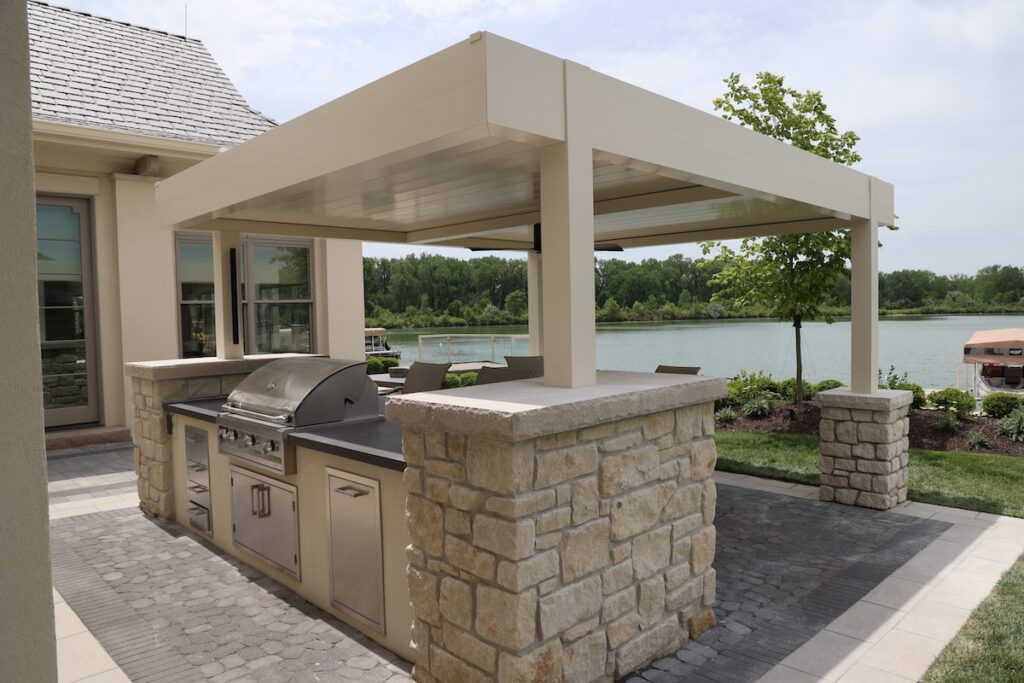 fireplace stone & patio - custom color r-blade