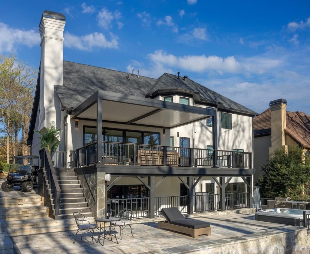Azenco deck pergola