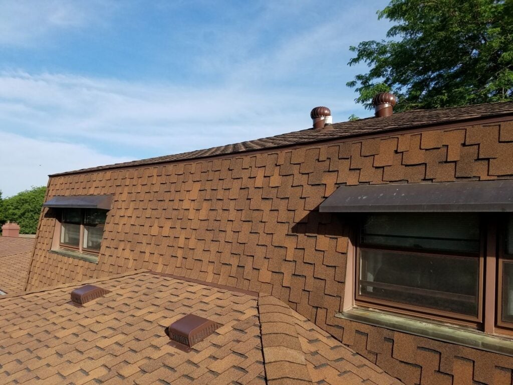 First American installed designer shingles
