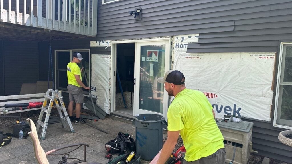 Patio Door Install-Kruser