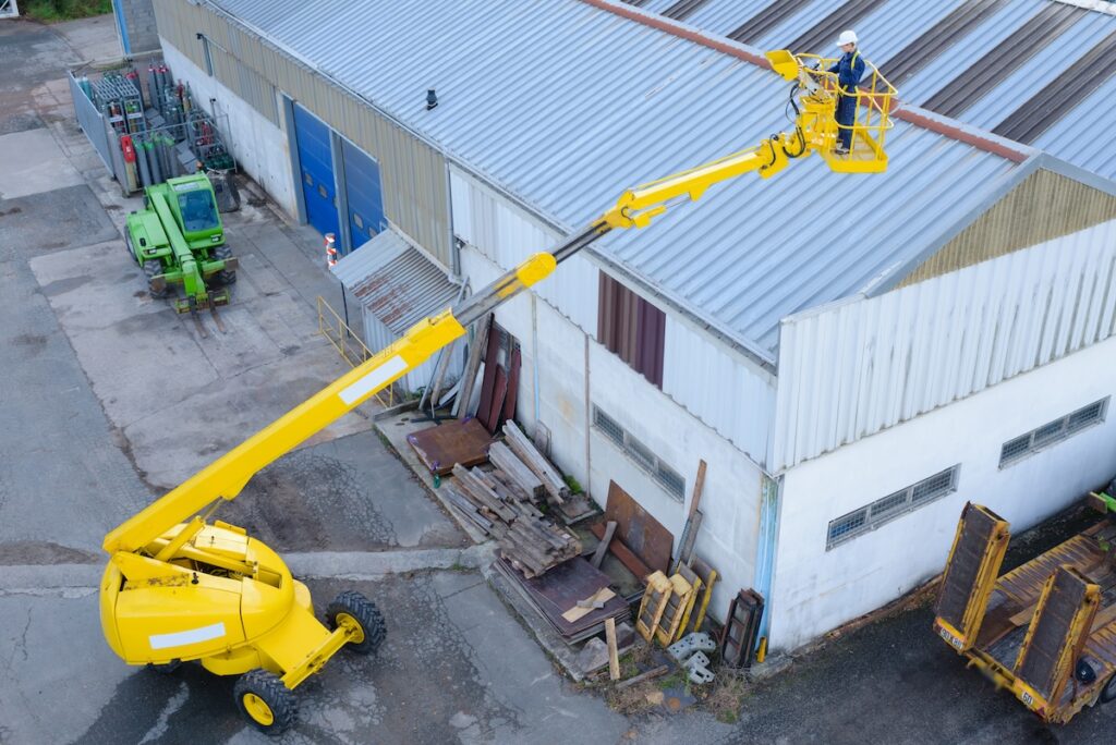 fixing warehouse roof