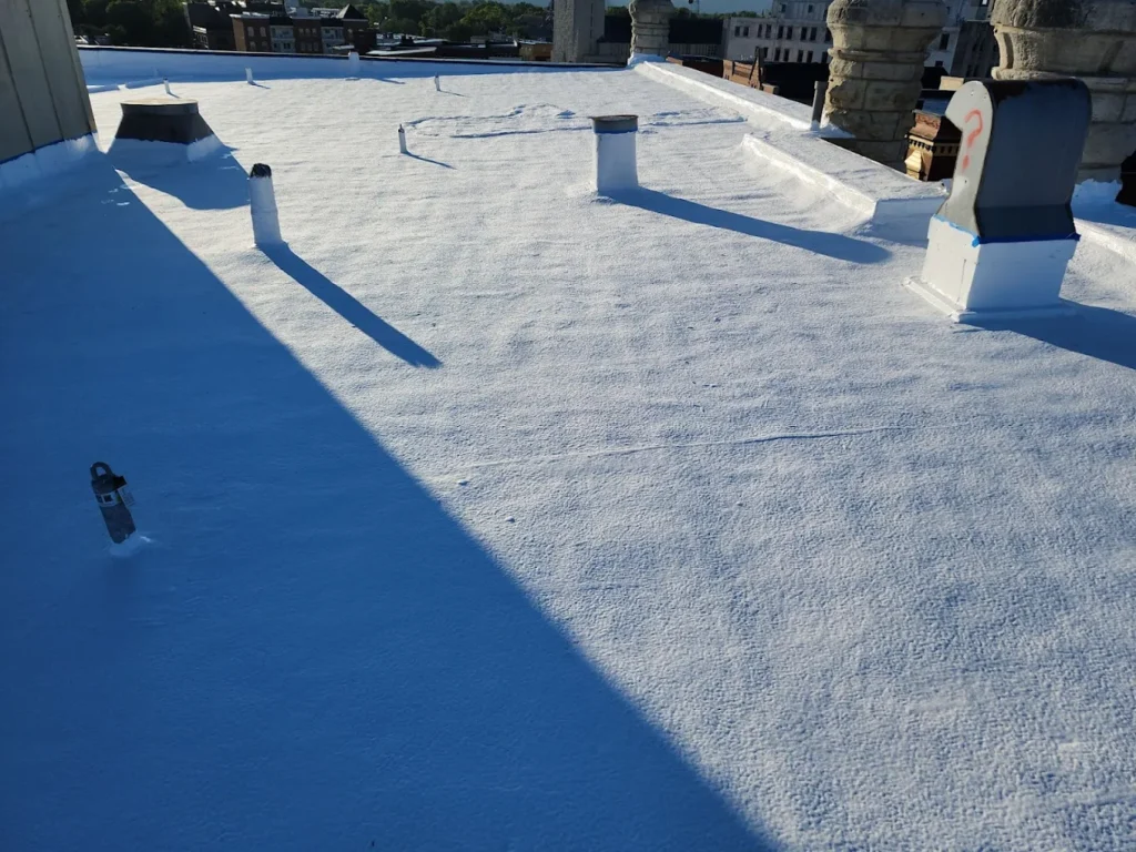 Commercial roof waterproof paint