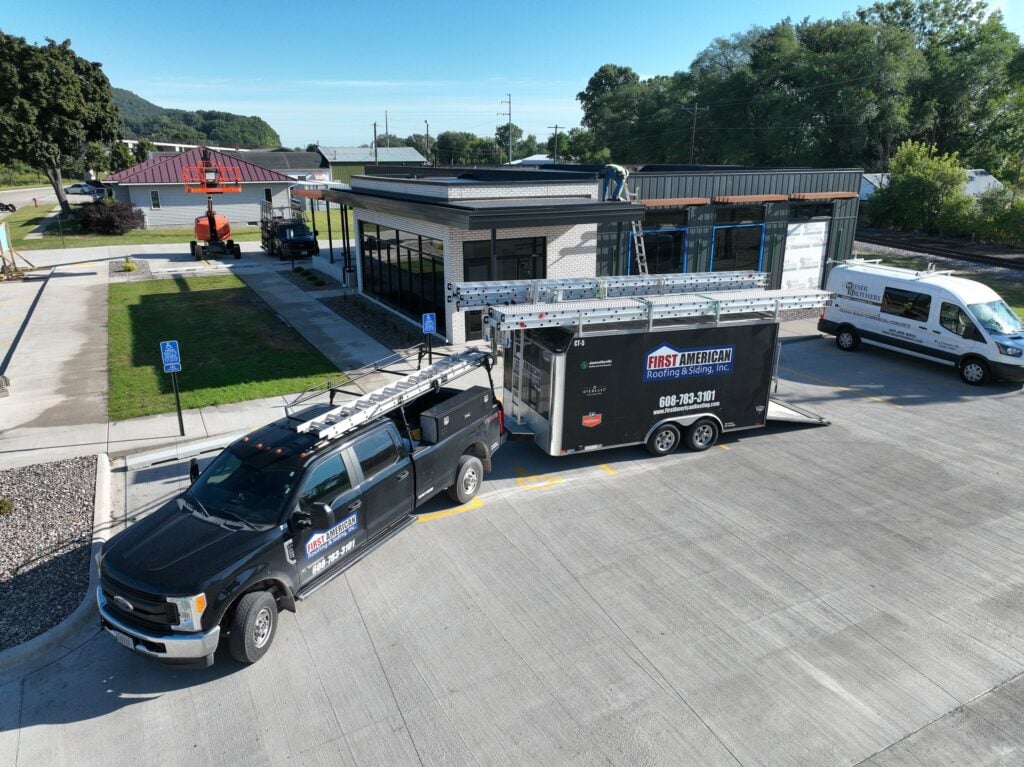 first american roofers work