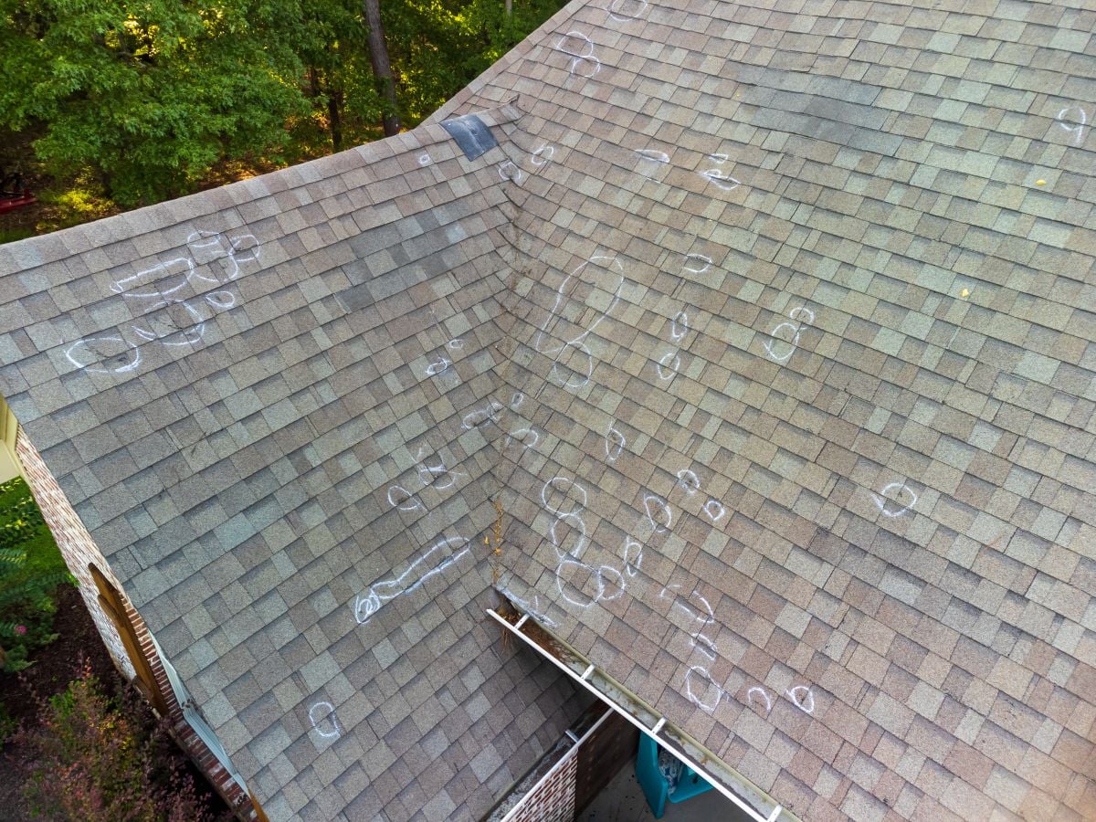 when should homeowners schedule a roof inspection in la crescent mn hail damage detected after inspection shingles roof