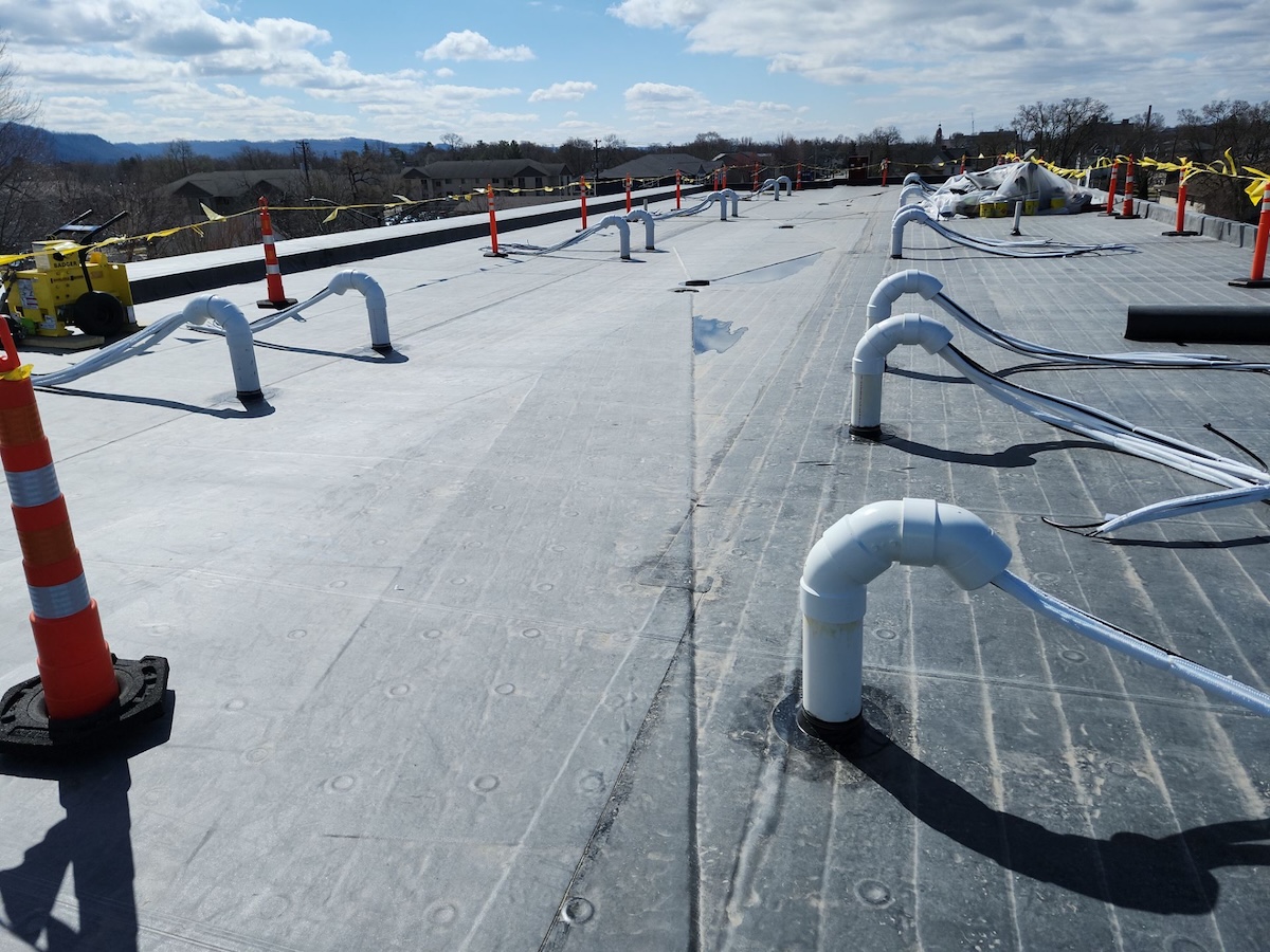 first american low slope roof