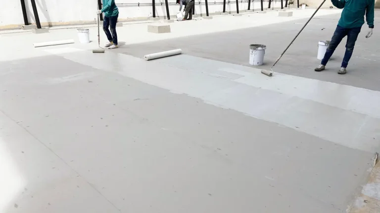 what types of commercial roofing systems are used in winona wi first american workers applying silicone