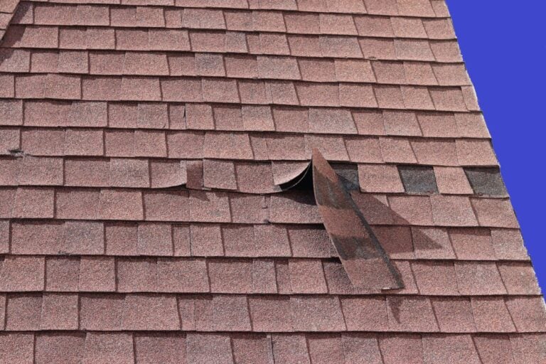 what signs of roof damage are common in la crosse wi homes brown shingles falling from roof